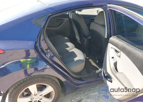 2011 Hyundai Elantra Gls из США, поврежденный, VIN 5NPDH4AE6BH025258